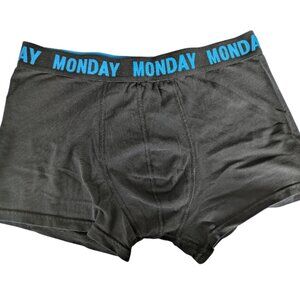 That's It! Women's Black & Teal Boy Shorts